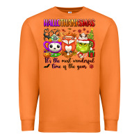 Carrot hallothanksmas its the most wonderful time of the Premium Sweatshirt - texasbilliewilder