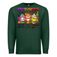 Sports Green hallothanksmas its the most wonderful time of the Premium Sweatshirt - texasbilliewilder