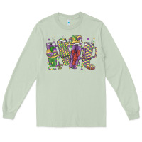 Matcha mardi gras coffee Long Sleeve Tee - MaliasSmallBusiness