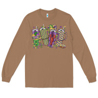 Toasted Coconut mardi gras coffee Long Sleeve Tee - MaliasSmallBusiness