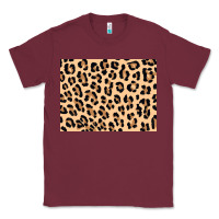 Burgundy leopard background 3200x2400 Classic Tee - AdoDesignShop
