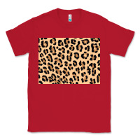 Red leopard background 3200x2400 Classic Tee - AdoDesignShop