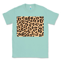 Seafoam leopard background 3200x2400 Classic Tee - AdoDesignShop