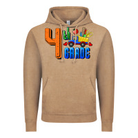 Vintage Coffee Fourth Grade Vintage Hoodie - RanaPortraitStore