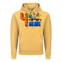 Vintage Mustard Fourth Grade Vintage Hoodie - RanaPortraitStore