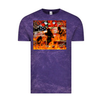 Cloud Purple Western Firefighters With Thin Red Line Vintage Tee - LillyAllenDesigns