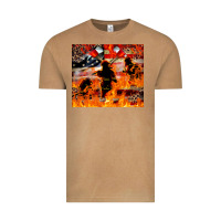 Western Firefighters With Thin Red Line Vintage Tee | Teevron