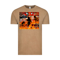 Vintage Coffee Western Firefighters With Thin Red Line Vintage Tee - LillyAllenDesigns