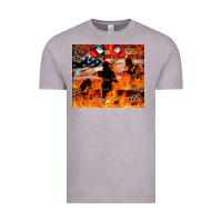 Vintage Zinc Western Firefighters With Thin Red Line Vintage Tee - LillyAllenDesigns