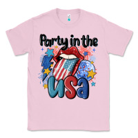 Bubblegum Pink party in the usa Classic Tee - MaliasSmallBusiness