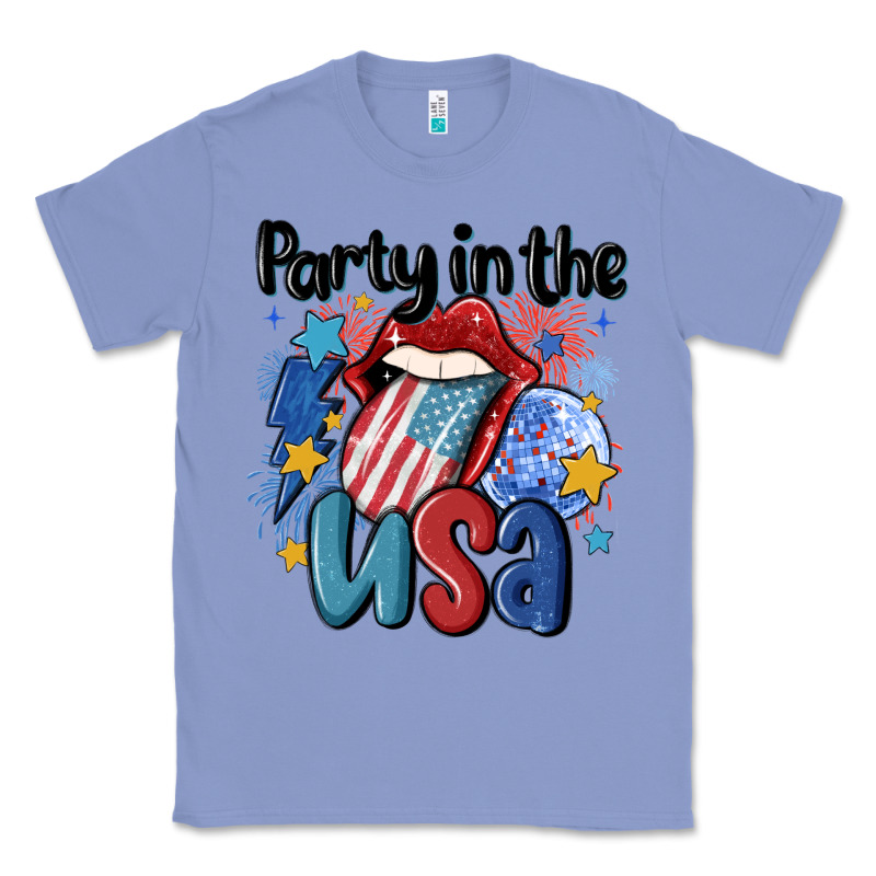 Party In The Usa Classic Tee by MaliasSmallBusiness | Teevron