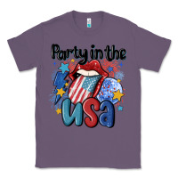 Lavender party in the usa Classic Tee - MaliasSmallBusiness