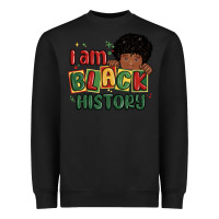 Black i am black history black boy Heavyweight Sweatshirt - MaliasSmallBusiness