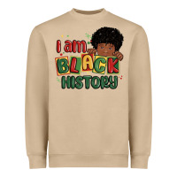 Mushroom i am black history black boy Heavyweight Sweatshirt - MaliasSmallBusiness