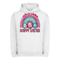 Pigment Lunar Rock Happy Easter eggs rainbow Urban Hoodie - OliviaCreatesArt