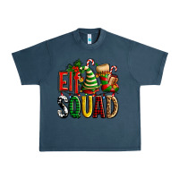 Midnight Navy elf squad with elf hat and socks Urban Heavy Tee - AdoDesignShop