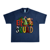 Navy elf squad with elf hat and socks Urban Heavy Tee - AdoDesignShop