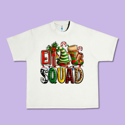 Elf Squad With Elf Hat And Socks Urban Heavy Tee Designed By Adodesignshop
