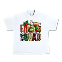 White elf squad with elf hat and socks Urban Heavy Tee - AdoDesignShop