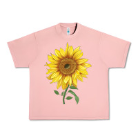 Salmon bambino sunflower Urban Heavy Tee - LillyAllenDesigns