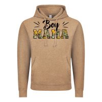 Boy Mama Camouflage Pattern Mother's Day Vintage Hoodie | Teevron