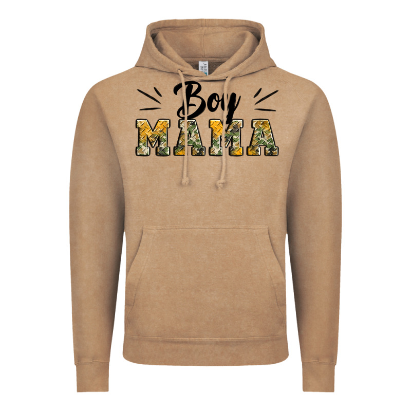 Boy Mama Camouflage Pattern Mother's Day Vintage Hoodie by Artiststas | Teevron