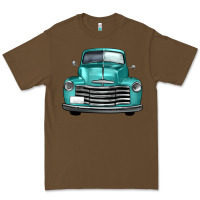 Cacao western truck front view Premium Tee - FaDigitalArtStudio