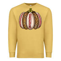 Antique Gold Baseball Pumpkin Premium Sweatshirt - texasbilliewilder
