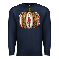 Navy Baseball Pumpkin Premium Sweatshirt - texasbilliewilder