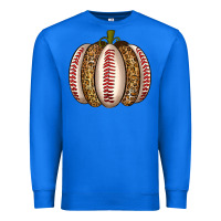True Royal Baseball Pumpkin Premium Sweatshirt - texasbilliewilder