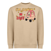 Mushroom i'm comin in fast Heavyweight Sweatshirt - MaliasSmallBusiness