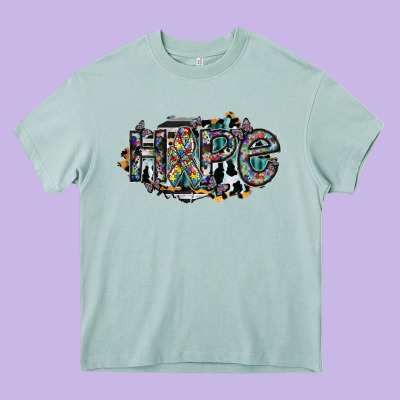 Hope Heavy Core Tee Designed By Sublimationcraftshop