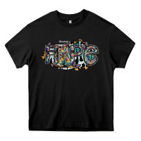 Black hope Heavy Core Tee - SublimationCraftShop