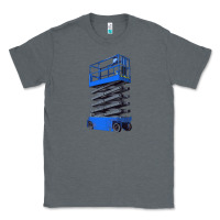 Charcoal Heather scissor lift Classic Tee - LillyAllenDesigns