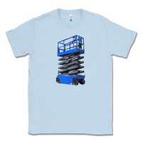 Dusty Blue scissor lift Classic Tee - LillyAllenDesigns