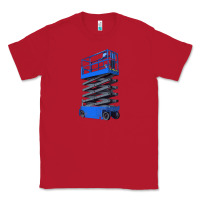 Red scissor lift Classic Tee - LillyAllenDesigns
