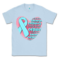 Dusty Blue survivor malia Classic Tee - MaliasSmallBusiness