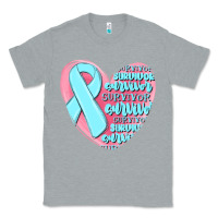 Heather Grey survivor malia Classic Tee - MaliasSmallBusiness