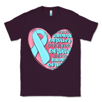 Plum survivor malia Classic Tee - MaliasSmallBusiness