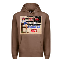 Chestnut Chıll the fourth out Premium Hoodie - TumblerDesignByShophia