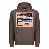 Coffee Chıll the fourth out Premium Hoodie - TumblerDesignByShophia