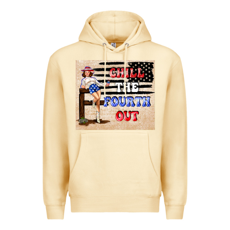 Chıll The Fourth Out Premium Hoodie by TumblerDesignByShophia | Teevron