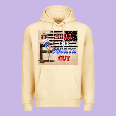Chıll The Fourth Out Premium Hoodie Designed By Tumblerdesignbyshophia