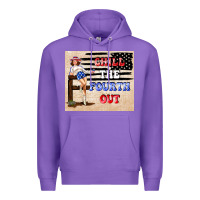 Purple Chıll the fourth out Premium Hoodie - TumblerDesignByShophia