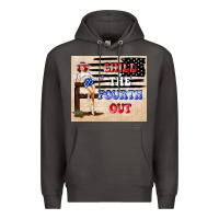 Smoke Chıll the fourth out Premium Hoodie - TumblerDesignByShophia