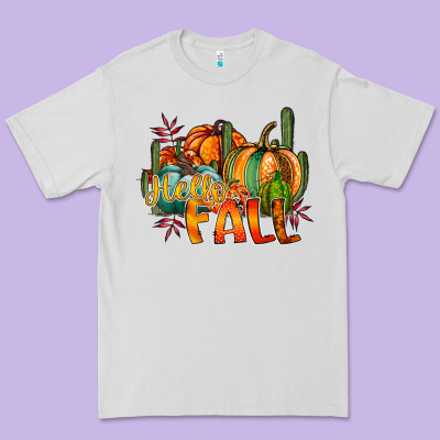 Hallo Fall Premium Tee Designed By Racoondesign