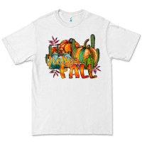 White hallo fall Premium Tee - RacoonDesign