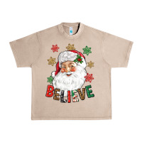 French Oak Believe Christmas Urban Heavy Tee - NancyCooperArtShop