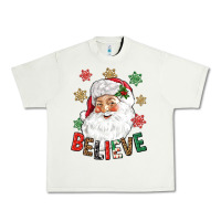 Pistachio Believe Christmas Urban Heavy Tee - NancyCooperArtShop