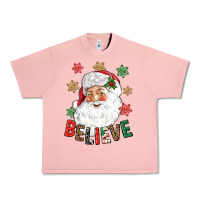 Salmon Believe Christmas Urban Heavy Tee - NancyCooperArtShop